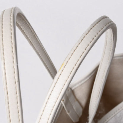 Goyard Saint Louis PM Tote Bag White Leather — view 6