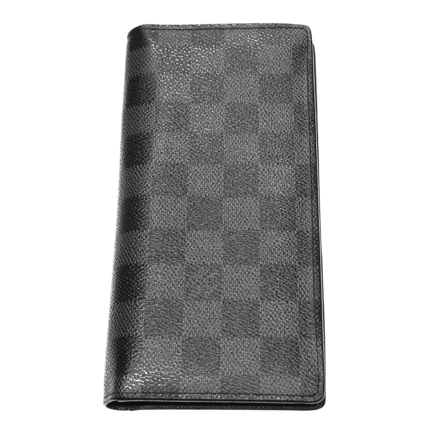 Louis Vuitton Portefeuille Ron Damier Graphite Wallet Canvas