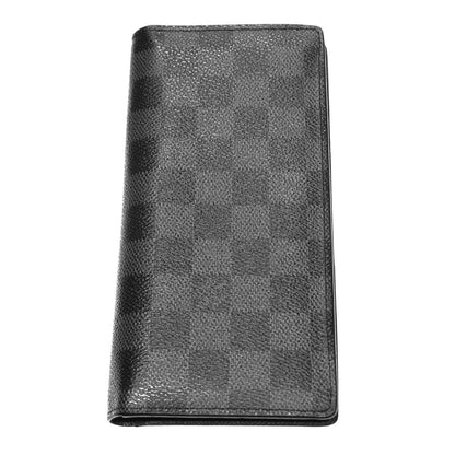 Louis Vuitton Portefeuille Ron Damier Graphite Wallet Canvas