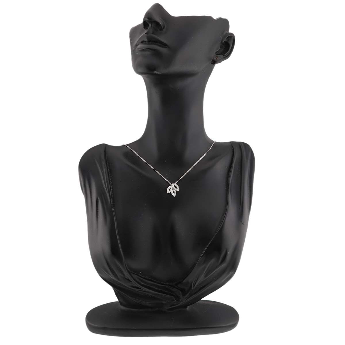 Harry Winston Lily Cluster Mini Diamond Necklace 40 Platinum — view 7