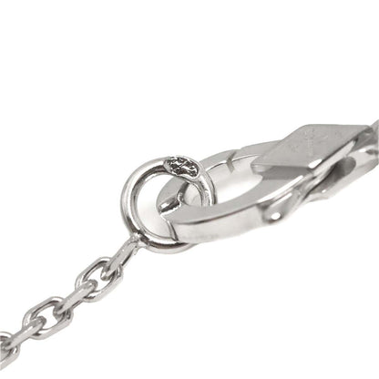 Van Cleef & Arpels Vintage Alhambra Guilloche Necklace 42 18k White Gold — view 7