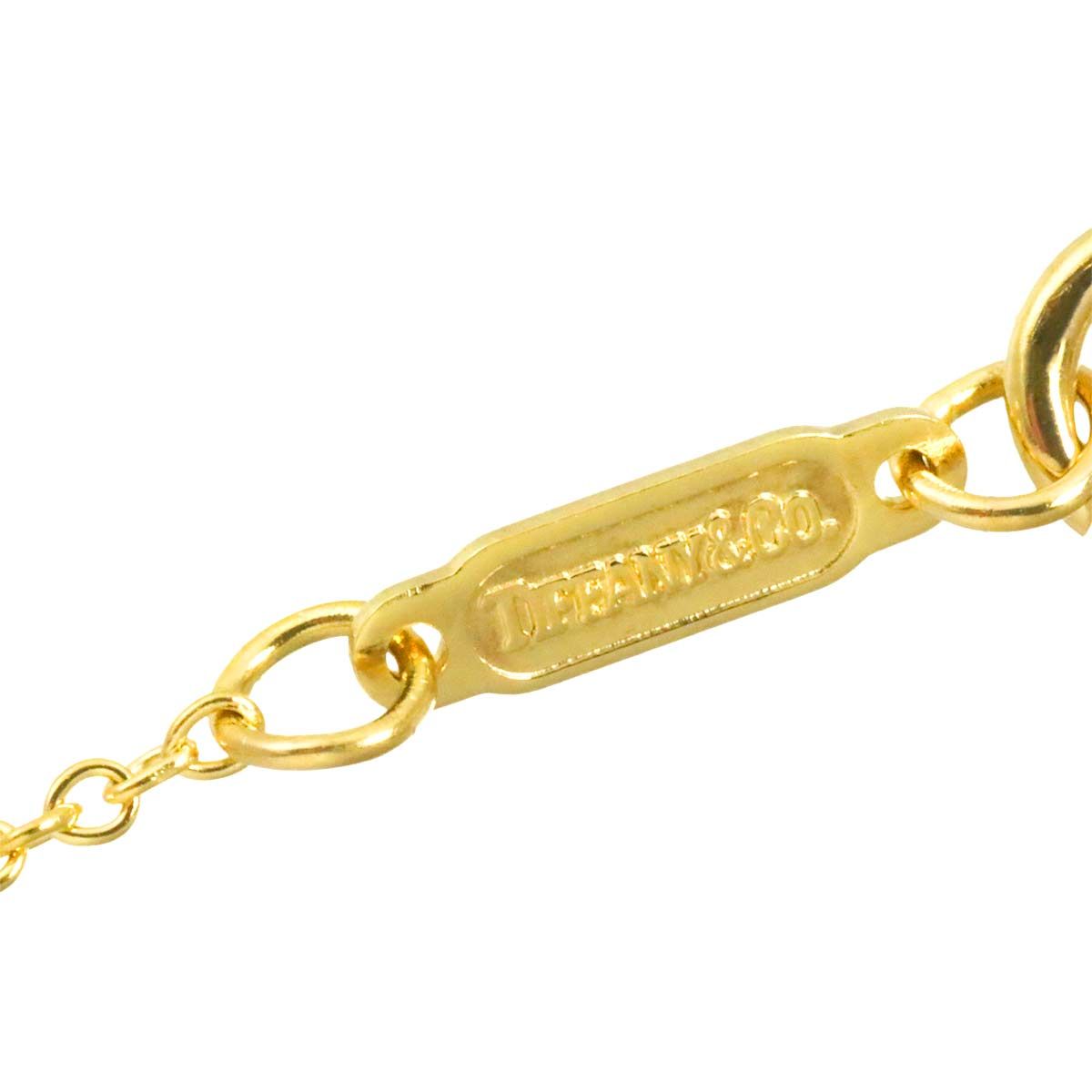 Tiffany & Co Door Knock Akoya Pearl 6.1 Necklace 40 18k Yellow Gold — view 5