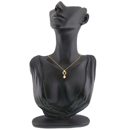 Tiffany & Co Door Knock Akoya Pearl 6.1 Necklace 40 18k Yellow Gold — view 7