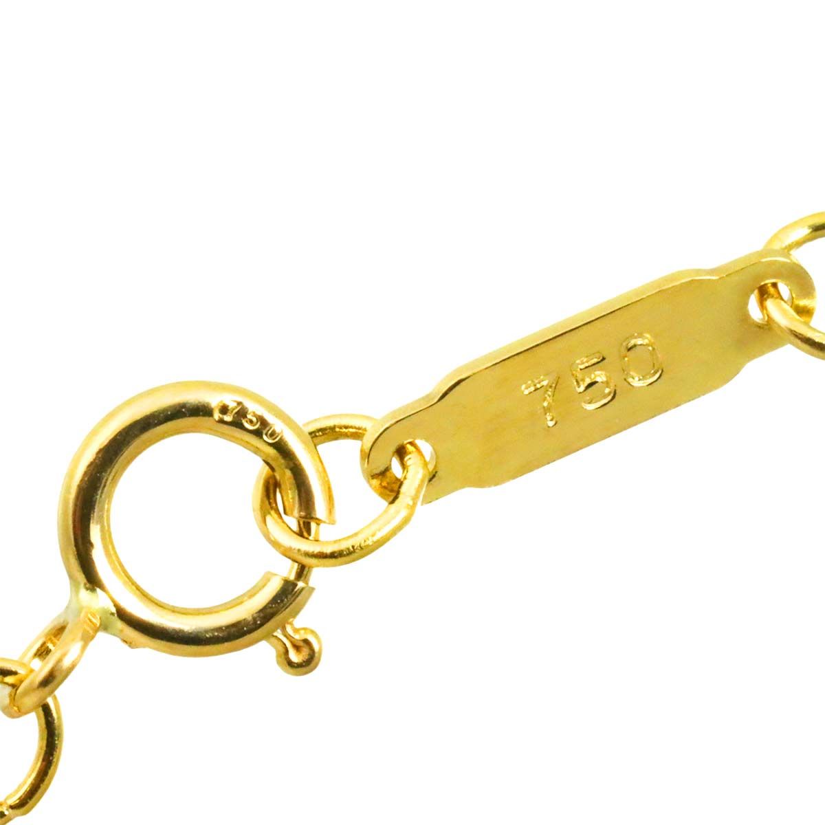 Tiffany & Co Door Knock Akoya Pearl 6.1 Necklace 40 18k Yellow Gold — view 6