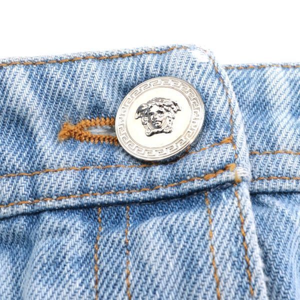 Versace Denim Dress Blue — view 6