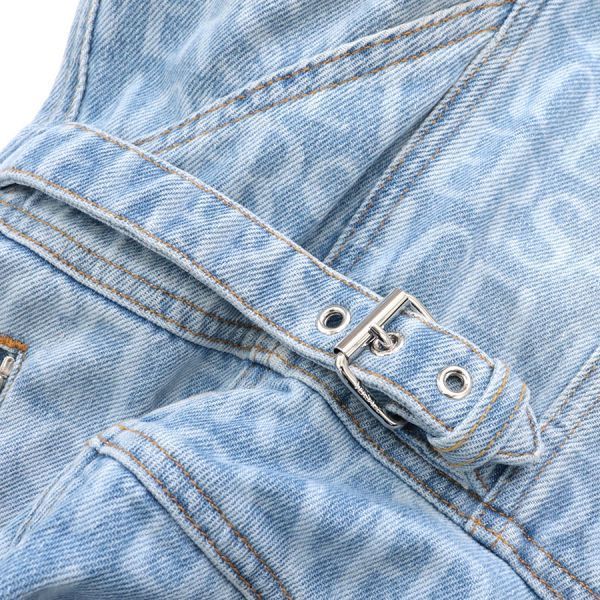 Versace Denim Dress Blue — view 5