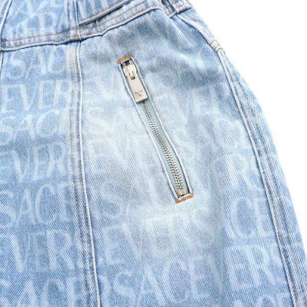 Versace Denim Dress Blue — view 4