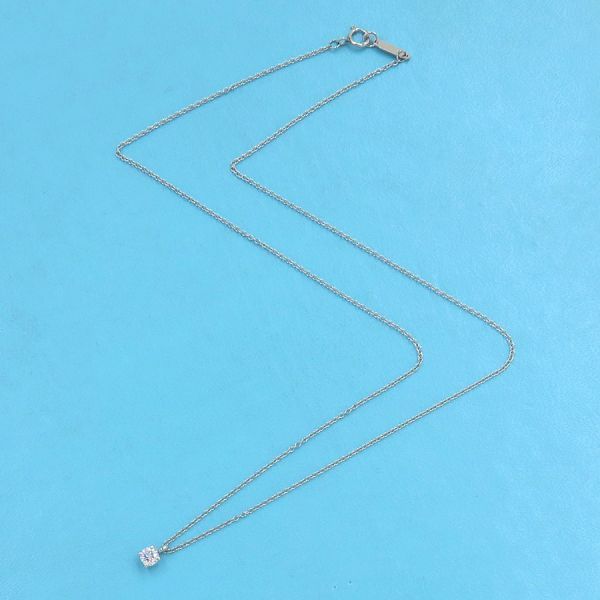 Tiffany & Co Solitaire Diamond Necklace — view 4