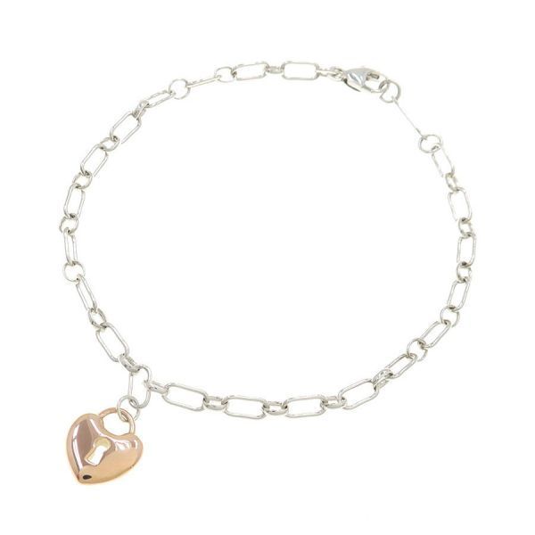 Tiffany & Co Heart Lock Bracelet