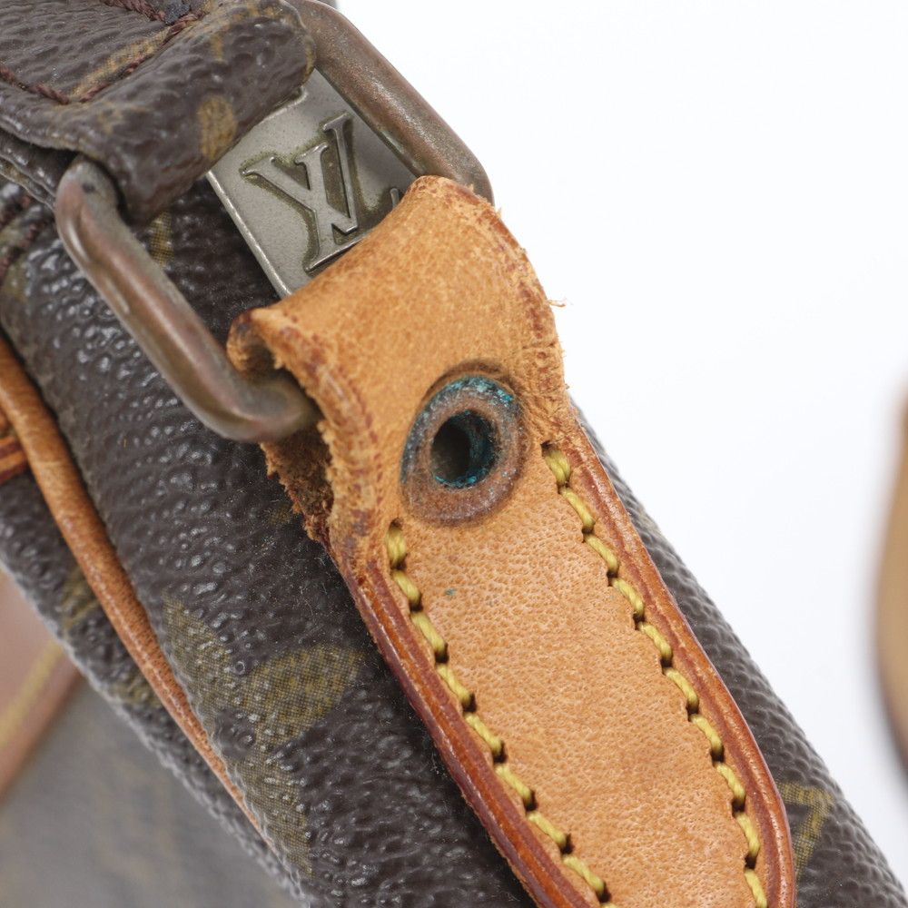 Louis Vuitton Monogram Danube Leather Shoulder Bag — view 8