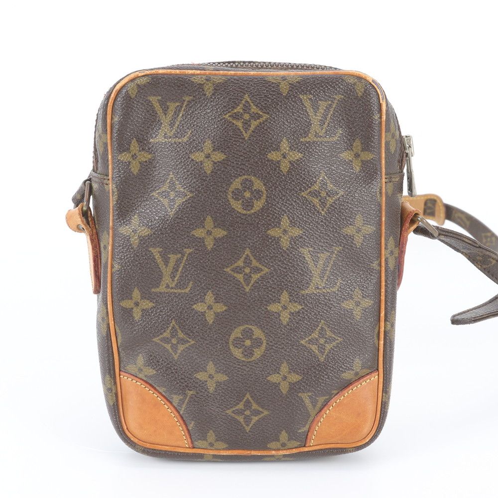 Louis Vuitton Monogram Danube Leather Shoulder Bag — view 3