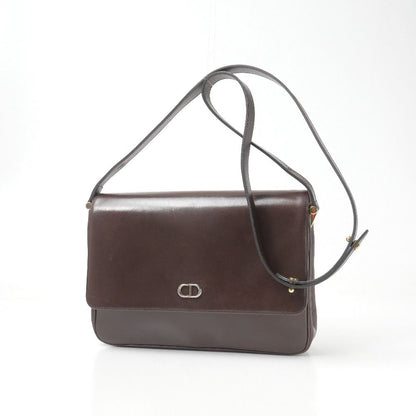 Dior Vintage Shoulder Bag Leather CD Logo — view 6
