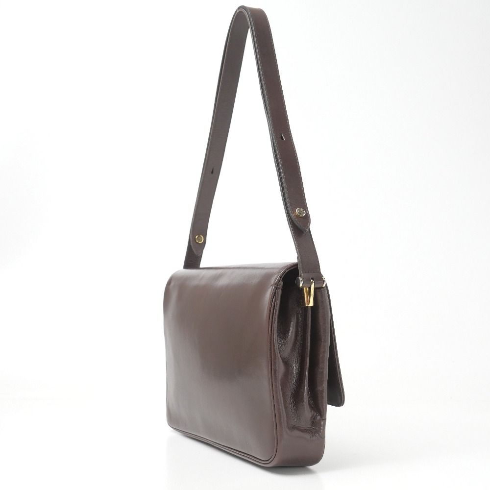 Dior Vintage Shoulder Bag Leather CD Logo — view 3