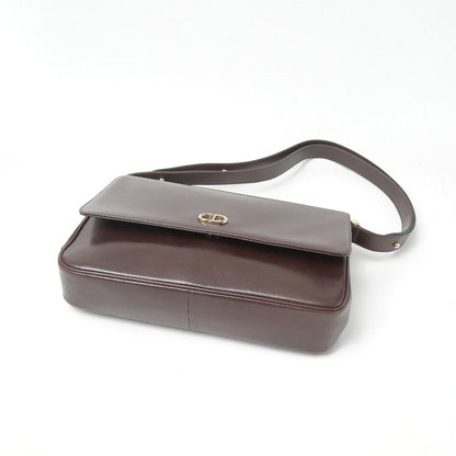 Dior Vintage Shoulder Bag Leather CD Logo — view 5