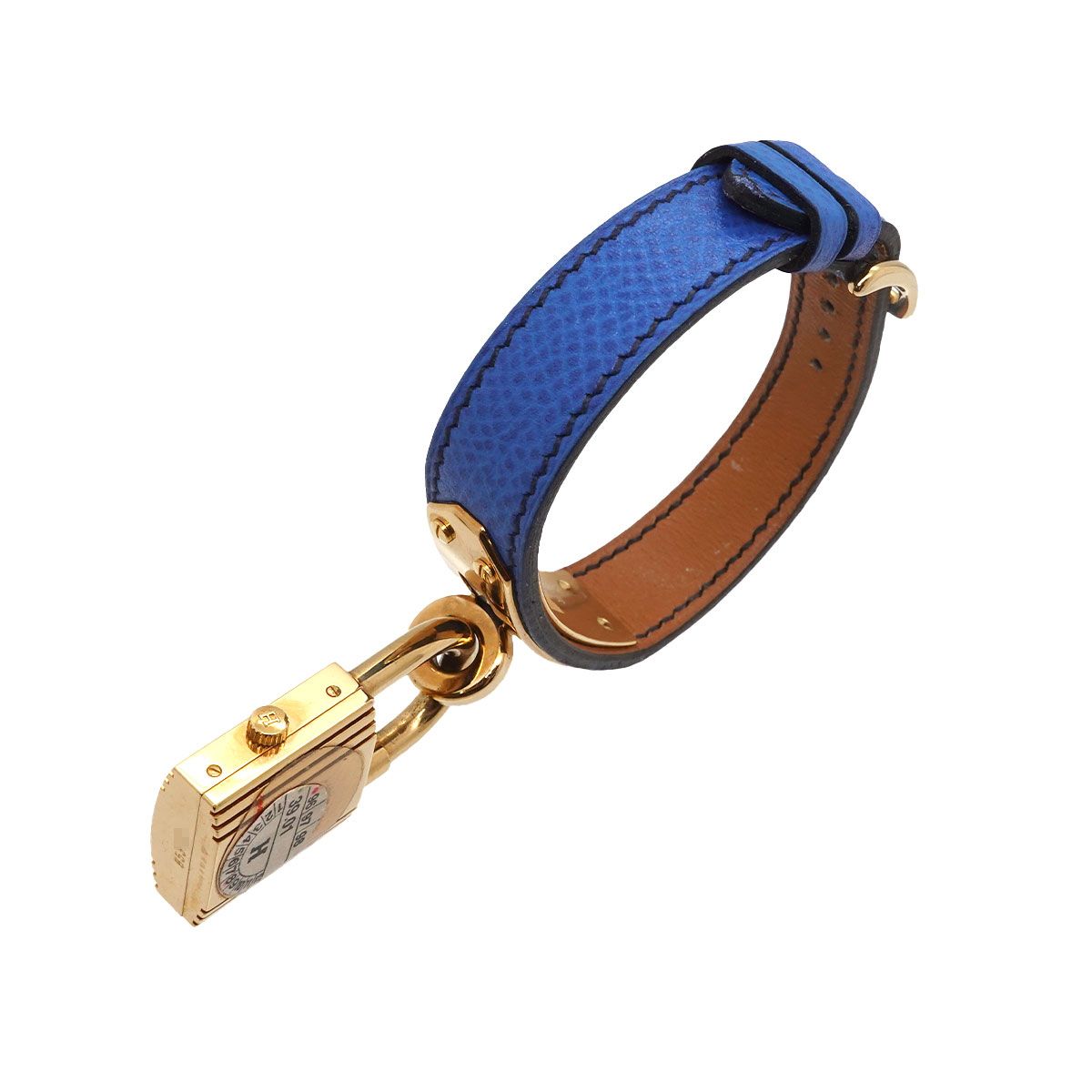 Hermes Kelly Watch Vintage White Blue Quartz — view 6