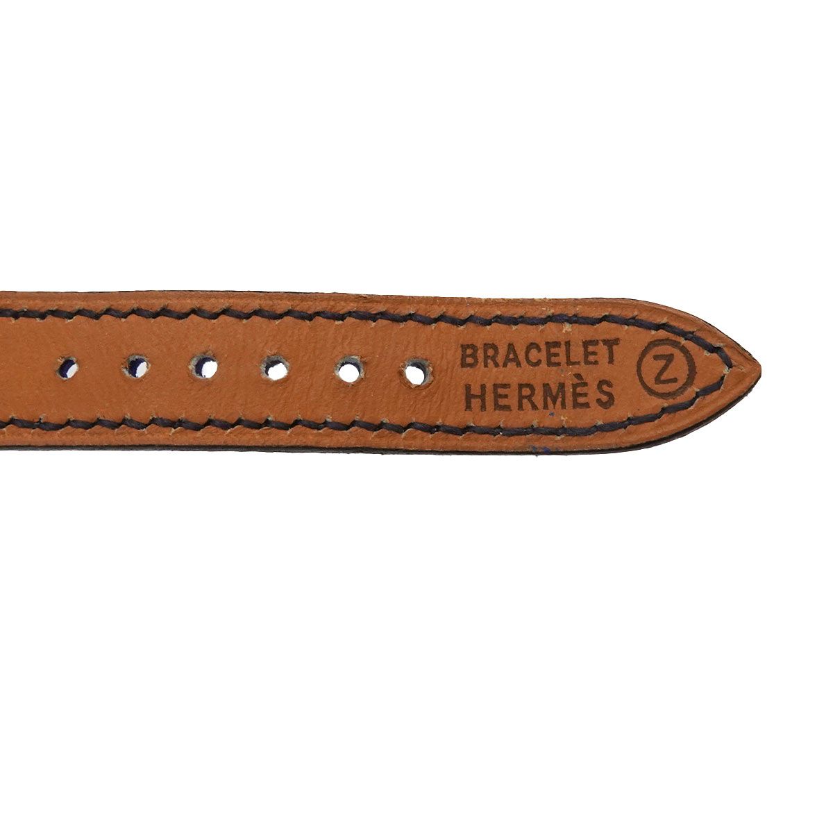 Hermes Kelly Watch Vintage White Blue Quartz — view 7