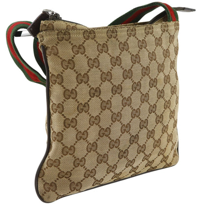Gucci Sherry Line GG Canvas Brown Shoulder Bag — view 3