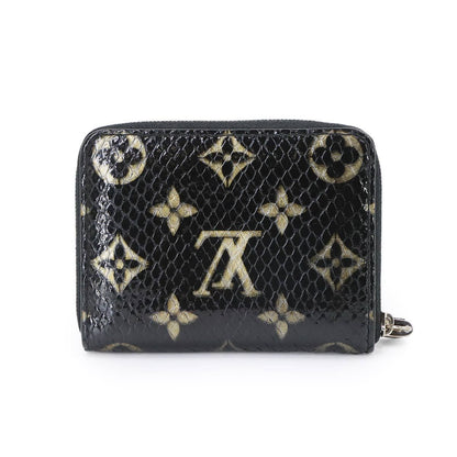 Louis Vuitton Monogram Exotic Zippy Coin Purse Padlock — view 3