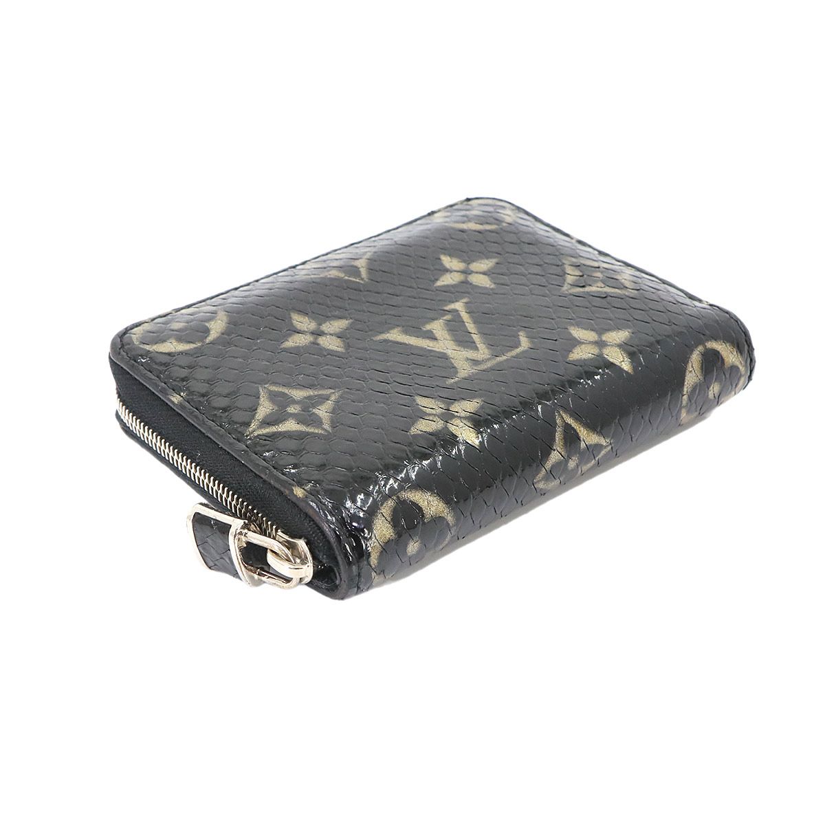 Louis Vuitton Monogram Exotic Zippy Coin Purse Padlock — view 5