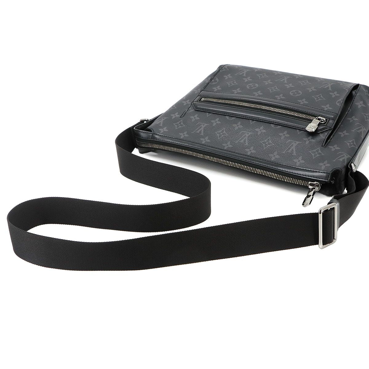 Louis Vuitton Monogram Eclipse Odyssey Messenger PM Shoulder Bag — view 6