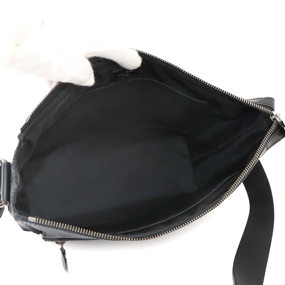 Louis Vuitton Monogram Eclipse Odyssey Messenger PM Shoulder Bag — view 7