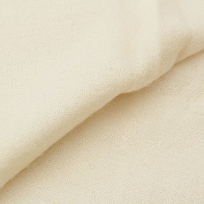 Chanel Cashmere Pearl CC Logo Large Scarf Shawl White — view 4