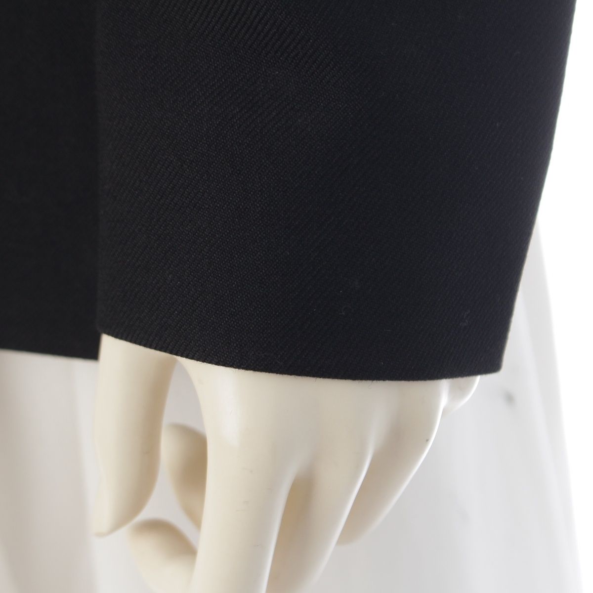 Louis Vuitton Wool Rayon Bicolor Tailored Jacket Black White 36 — view 7