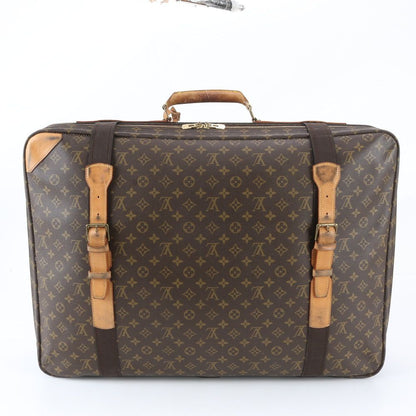 Louis Vuitton Monogram Satellite 70 Leather Boston Bag Tote Carry — view 3