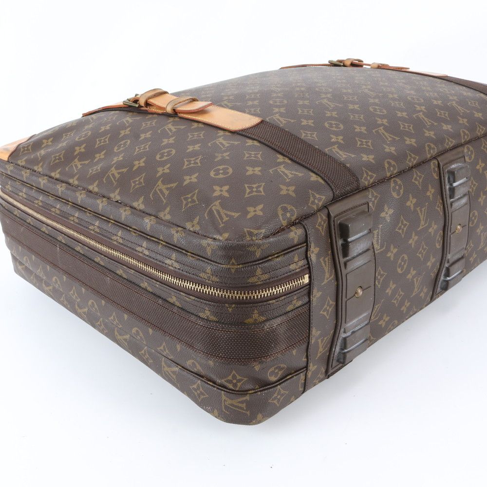Louis Vuitton Monogram Satellite 70 Leather Boston Bag Tote Carry — view 5