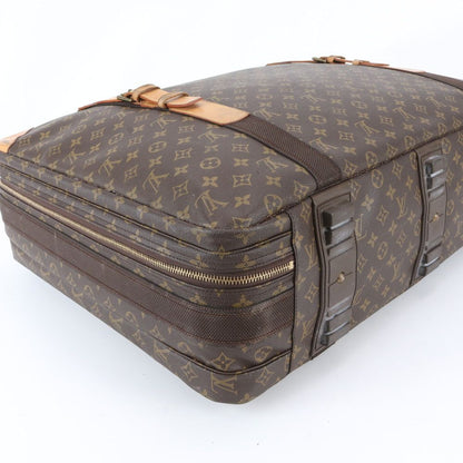 Louis Vuitton Monogram Satellite 70 Leather Boston Bag Tote Carry — view 5