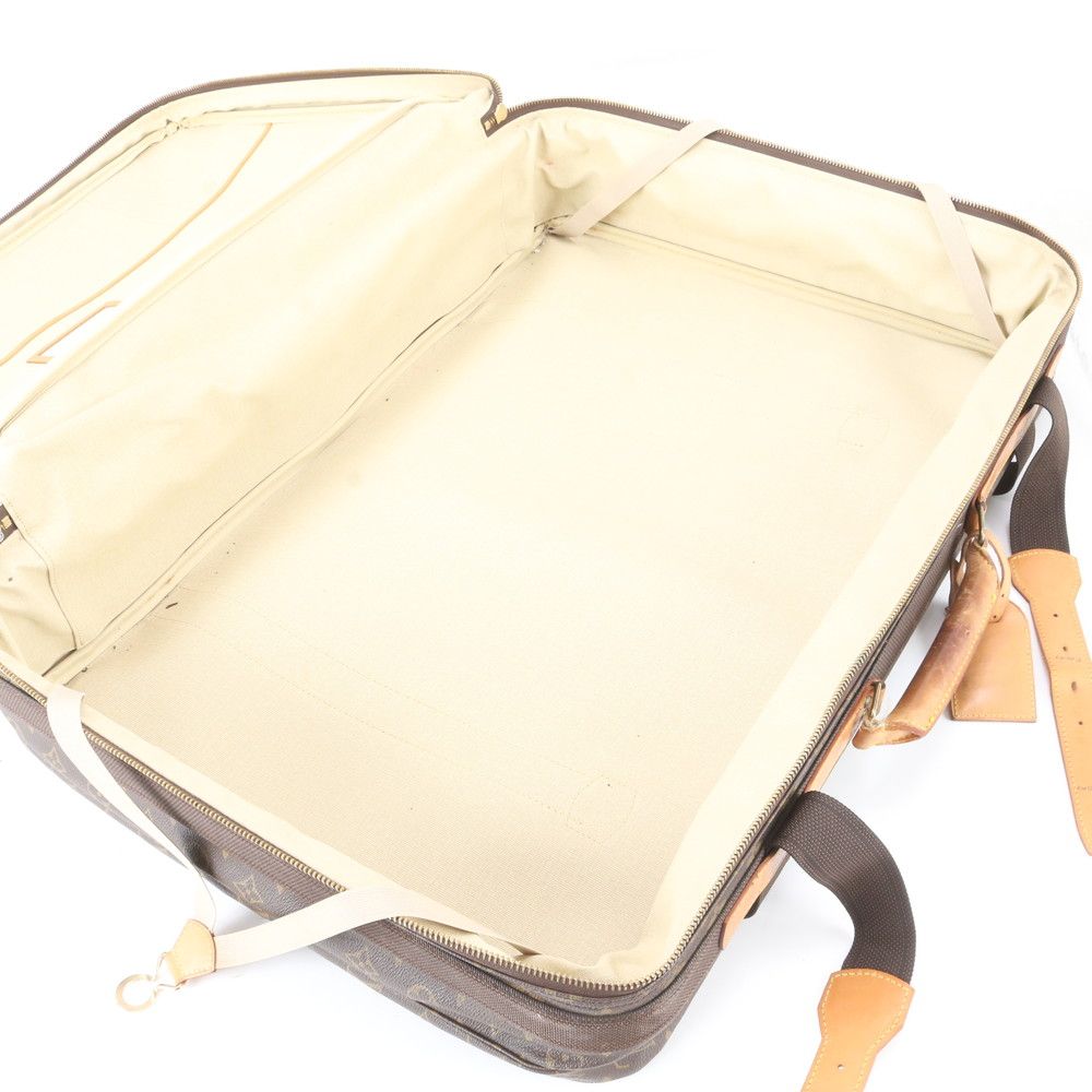 Louis Vuitton Monogram Satellite 70 Leather Boston Bag Tote Carry — view 8