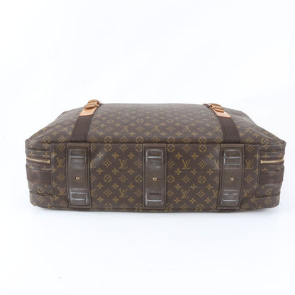 Louis Vuitton Monogram Satellite 70 Leather Boston Bag Tote Carry — view 6