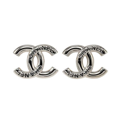 Chanel CC Logo Earrings