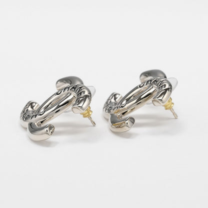 Chanel CC Logo Earrings — view 4