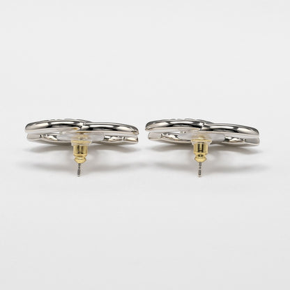 Chanel CC Logo Earrings — view 6