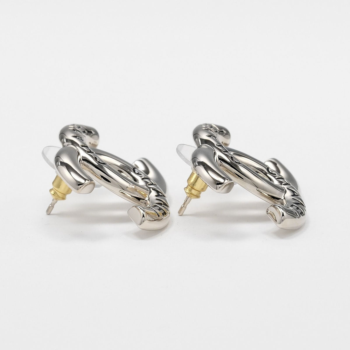 Chanel CC Logo Earrings — view 5