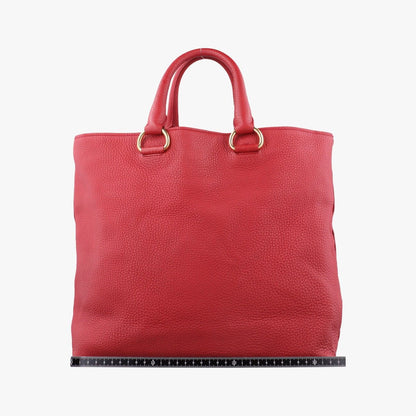 Prada Vitello Phoenix Red Leather — view 2
