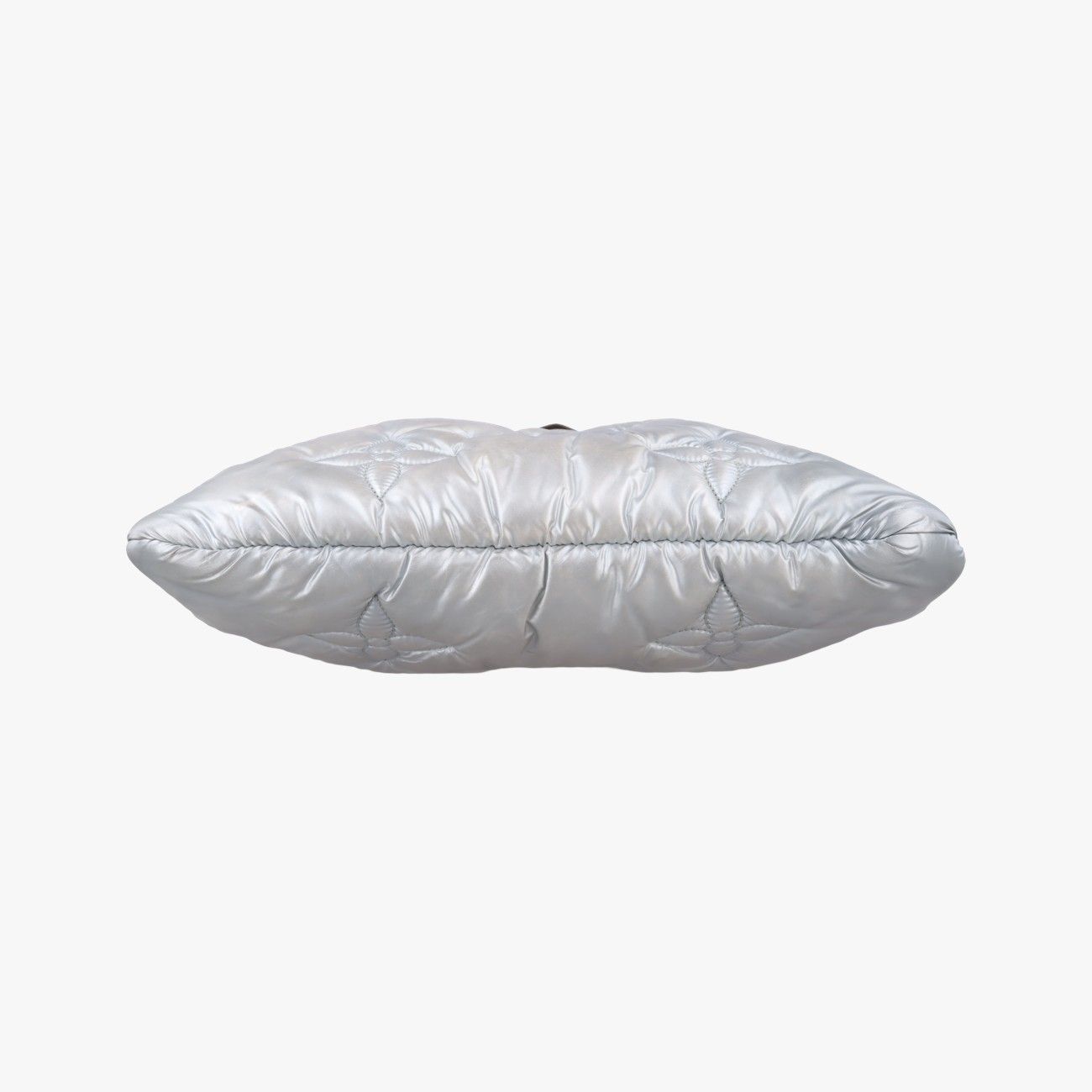 Louis Vuitton Maxi Multi Pochette Accessoires Silver Recycled Metallic Nylon — view 3