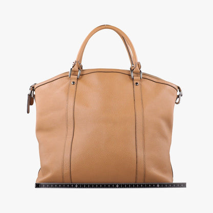 Gucci GG Charm Top Handle Camel Leather — view 2