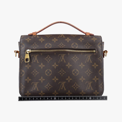 Louis Vuitton Pochette Metis MM Monogram Brown Canvas Handbag — view 2