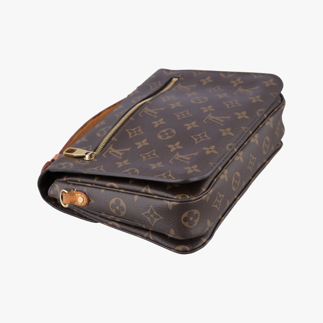 Louis Vuitton Pochette Metis MM Monogram Brown Canvas Handbag — view 7