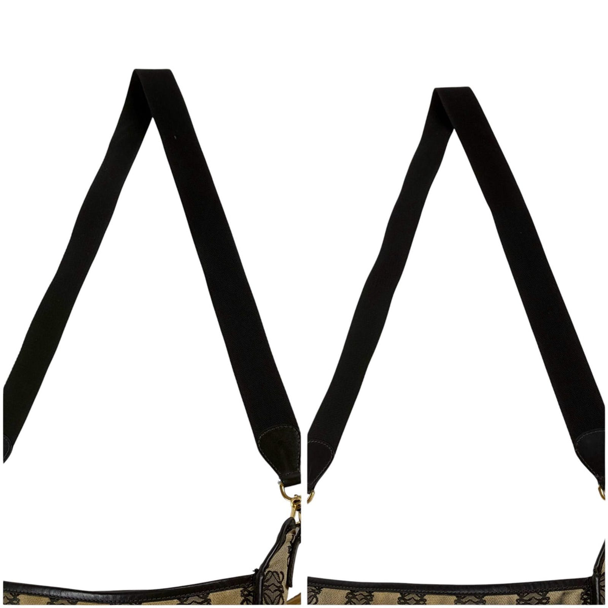 Loewe Repeat Anagram Canvas Cross Big Padlock Logo Navy Crossbody — view 8