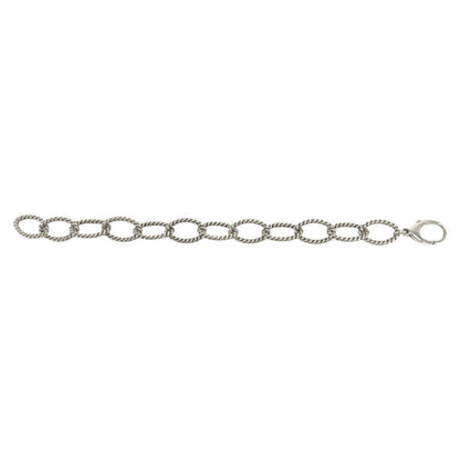 Tiffany & Co Vintage Oval Link Twist Bracelet 925 Sterling Silver — view 6