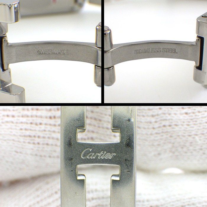 Cartier Watch Tank Must LM Rectangular Silver Dial Roman Index SS Quartz Analog — view 5