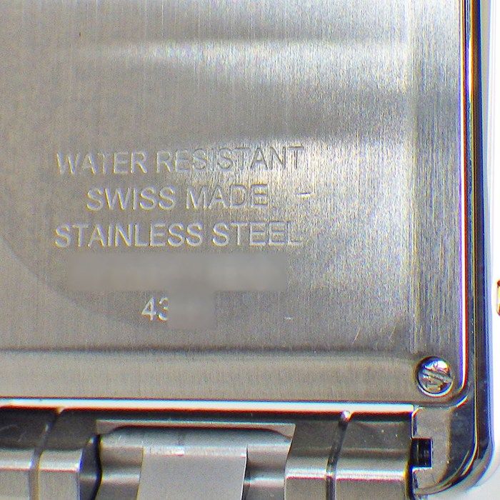 Cartier Watch Tank Must LM Rectangular Silver Dial Roman Index SS Quartz Analog — view 6
