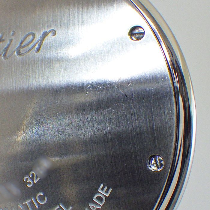Cartier Watch Ballon Bleu MM Silver Guilloche Dial Roman Index SS Automatic — view 7