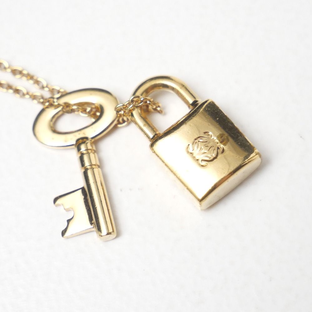 Loewe Bracelet Anagram Padlock Key Motif Chain — view 6