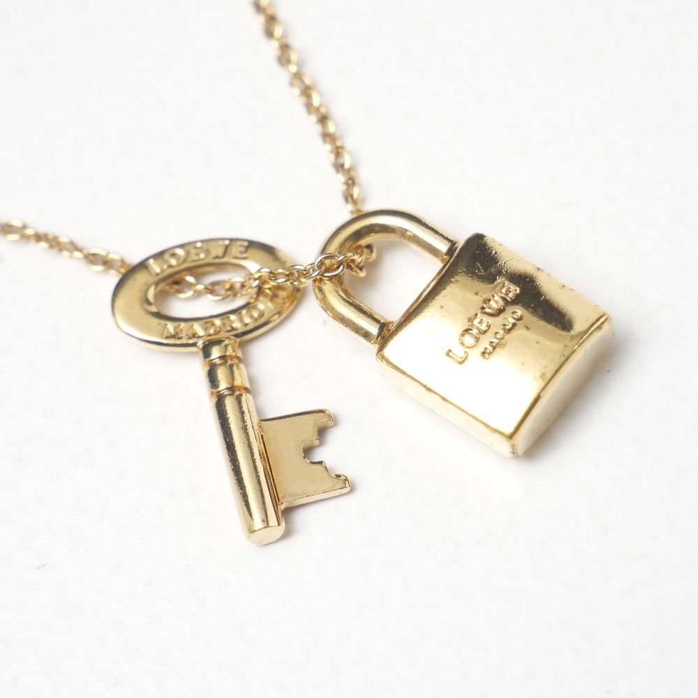 Loewe Bracelet Anagram Padlock Key Motif Chain — view 5