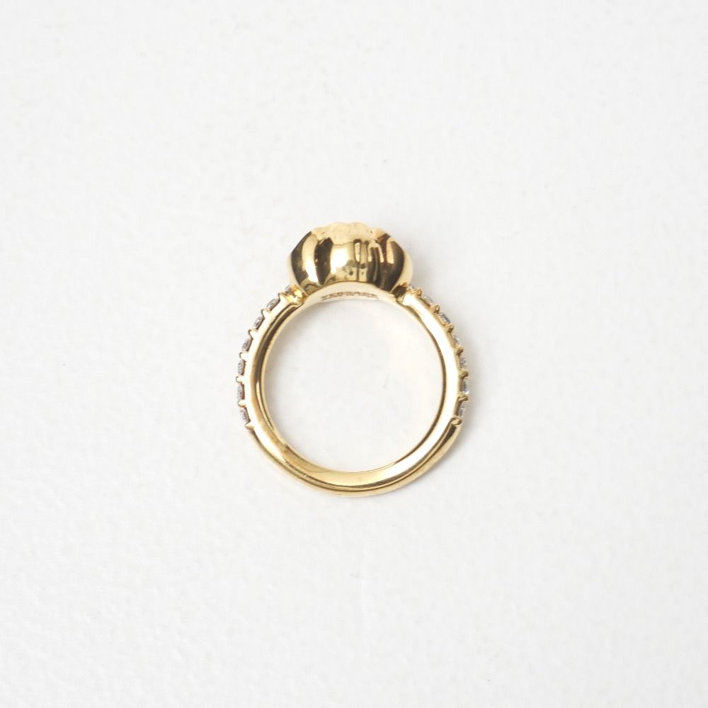 Versace la Medusa Crystal Ring — view 3