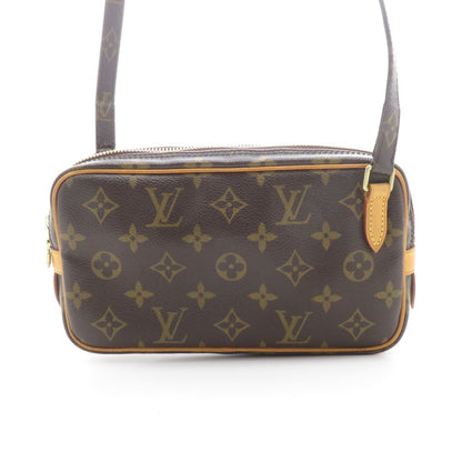 Louis Vuitton Pochette Marly Bandouliere Monogram Shoulder Bag Canvas Brown